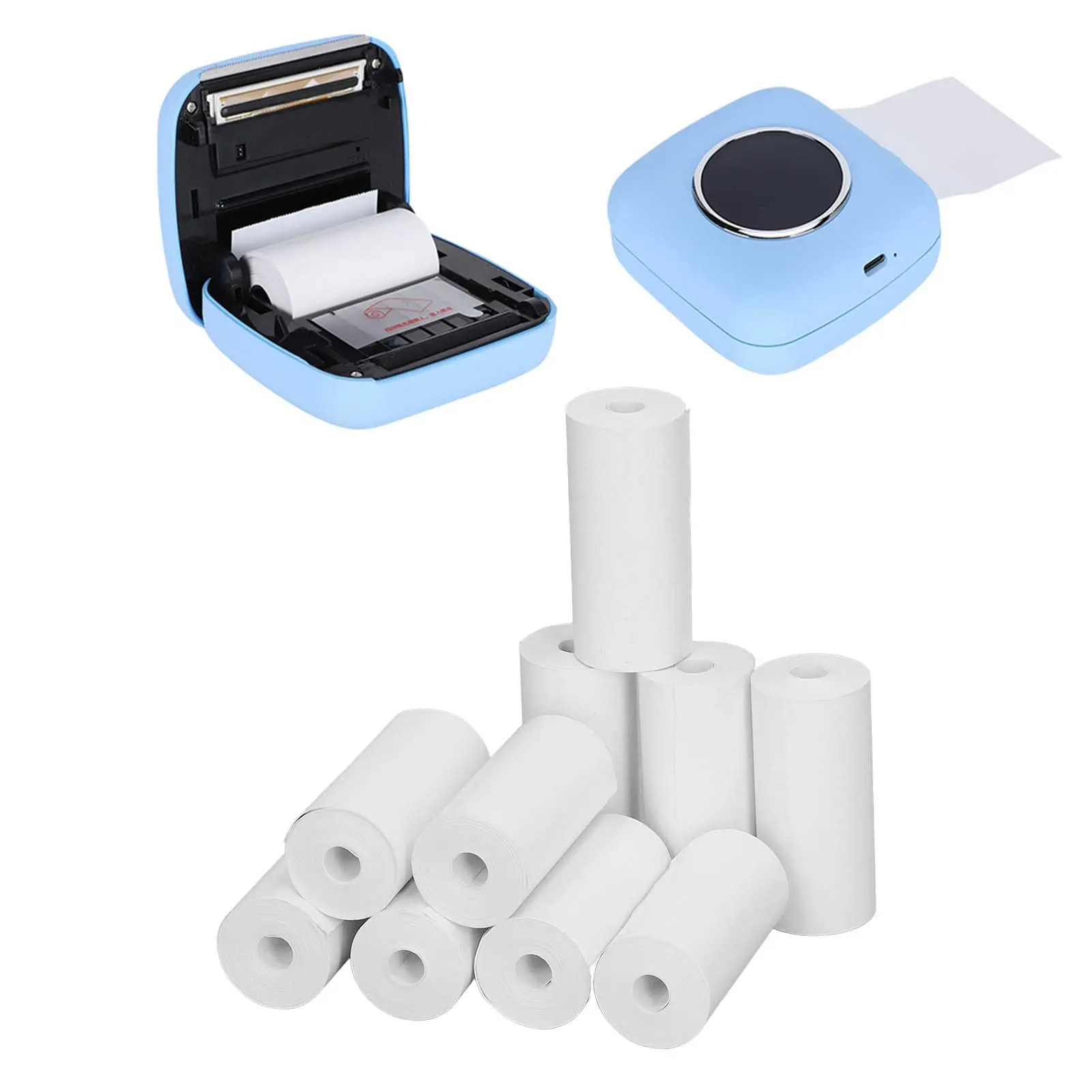 10Pcs Mini Printer Paper, 57 x - Mini Pocket Thermal Printer Paper Roll recension och pris