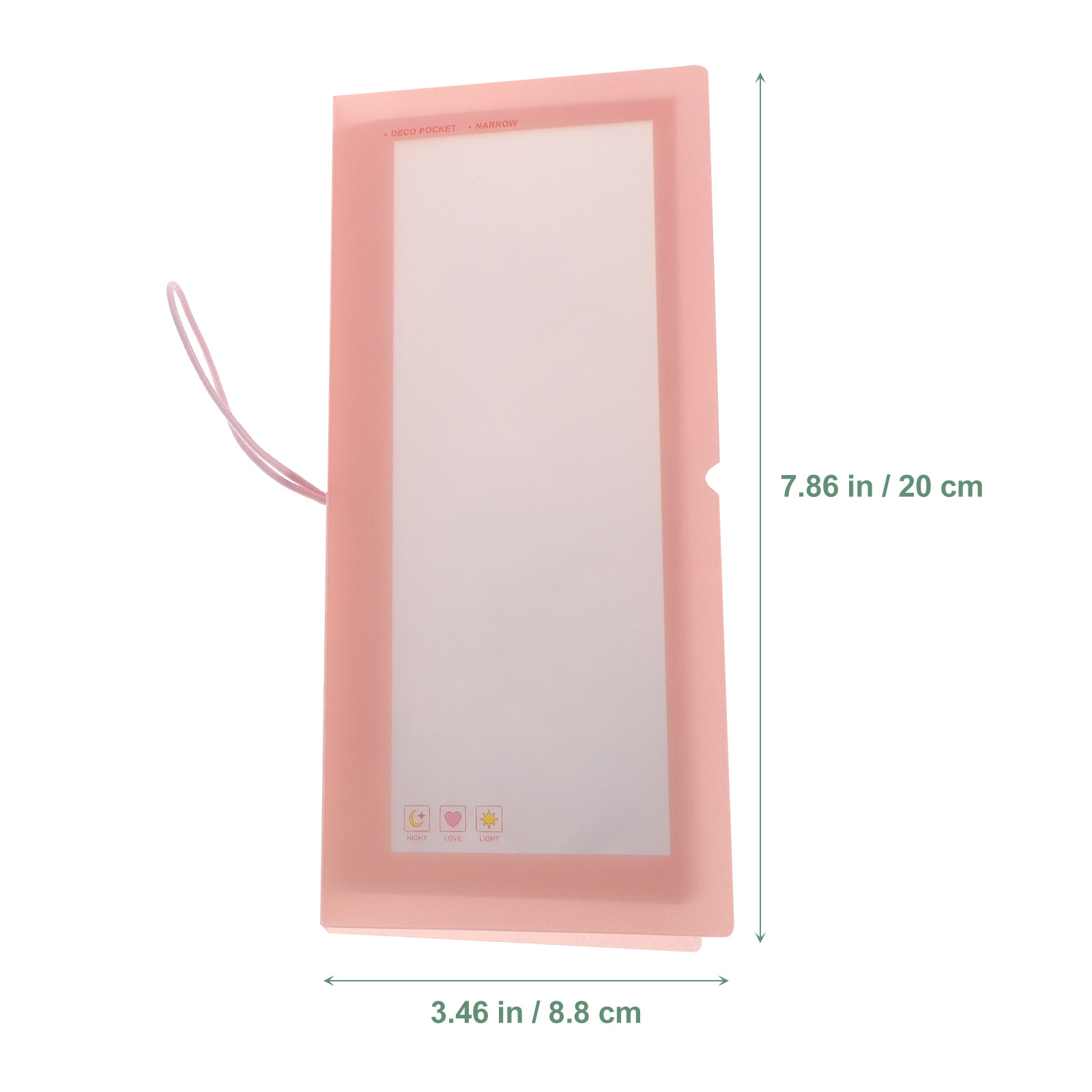 2Pcs Clear Storage Album Stick - Stationery Books recension och pris