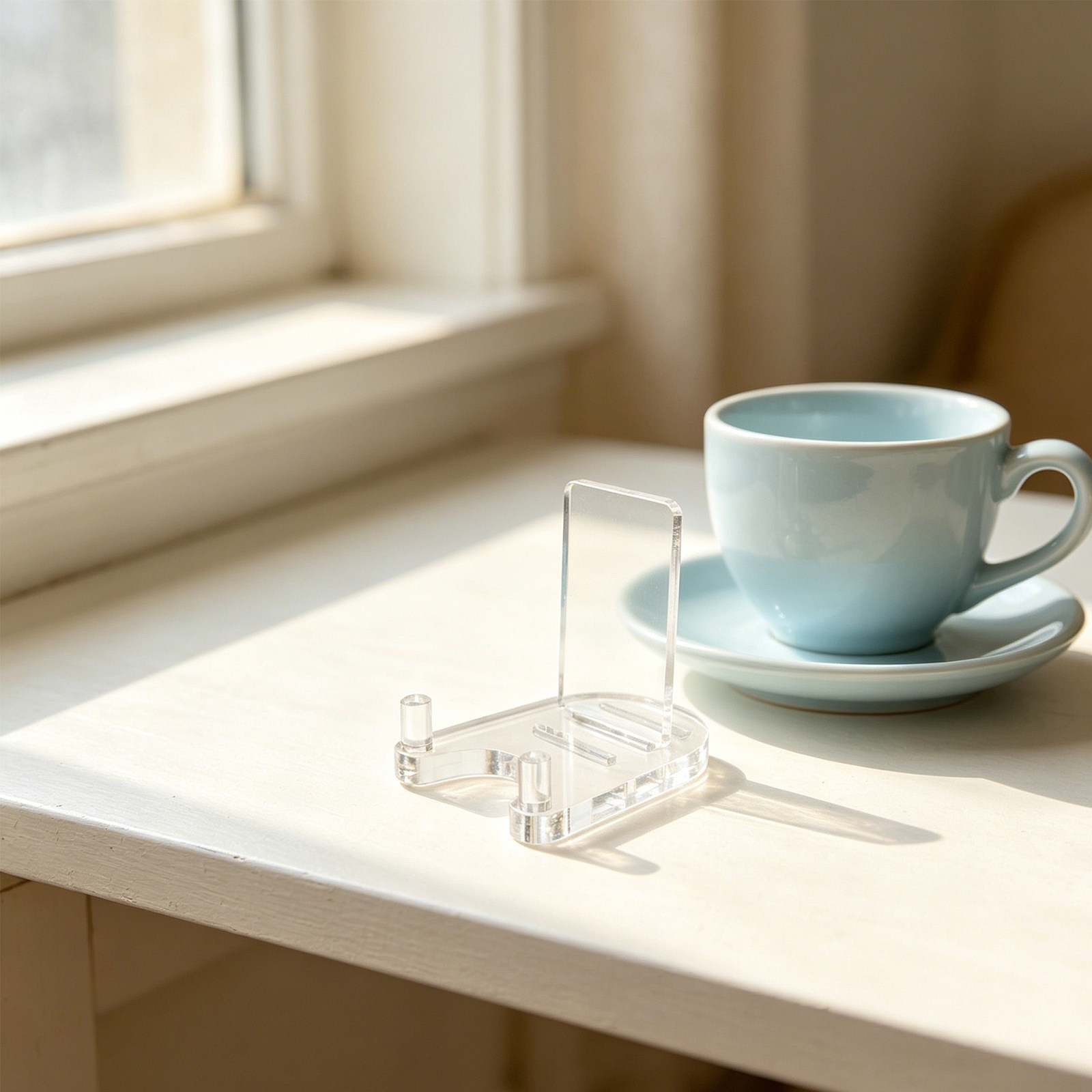 Clear Acrylic Plate Holder Sta - Clear Acrylic Book Stand Holder recension och pris