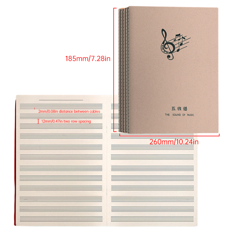18Sheets Music Practice Notebo - Blank Sheet Music Notebook recension och pris