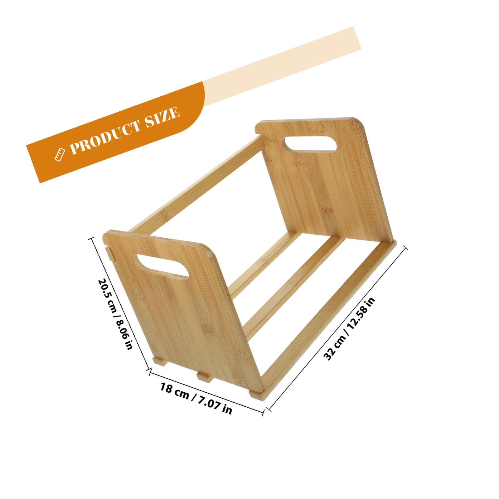 Wooden Desktop Bookshelf Vinyl - Magazines recension och pris
