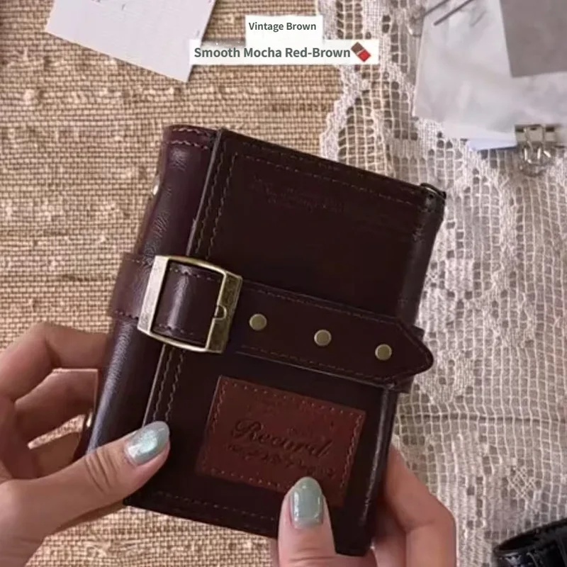 M5 Tri-Fold Leather Vintage Jo - Vintage Leather Journal Notebook recension och pris