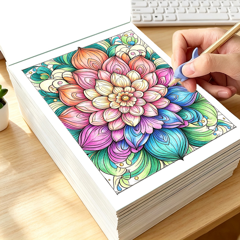 Adult Animal Coloring Book Lit - Adult Coloring Book Stress Relief recension och pris