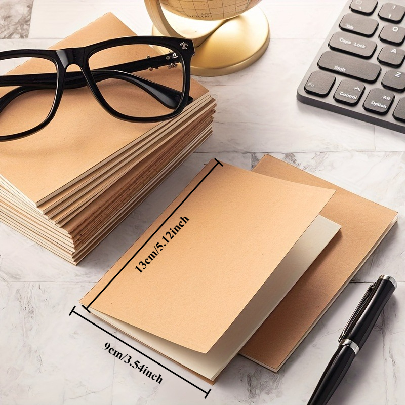 Notebook 5/10/20 Pcs Mini 5.12 - Vintage Leather Journal Notebook recension och pris