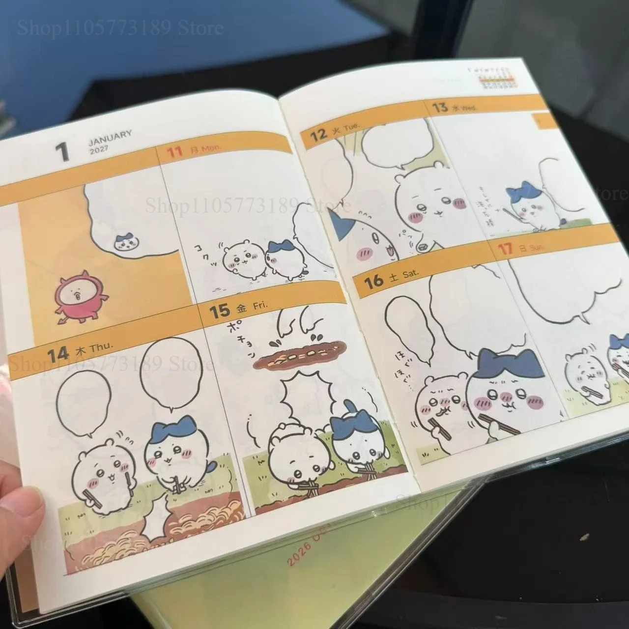 Chiikawa 2027 Weekly Monthly P - Stationery Books recension och pris