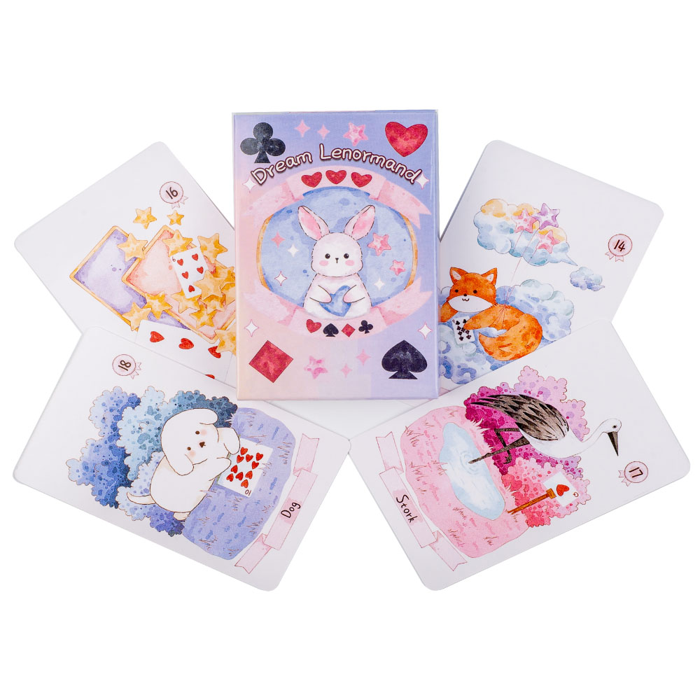 Rana Psychic Dream Lenormand T - Tarot Deck With Guidebook recension och pris