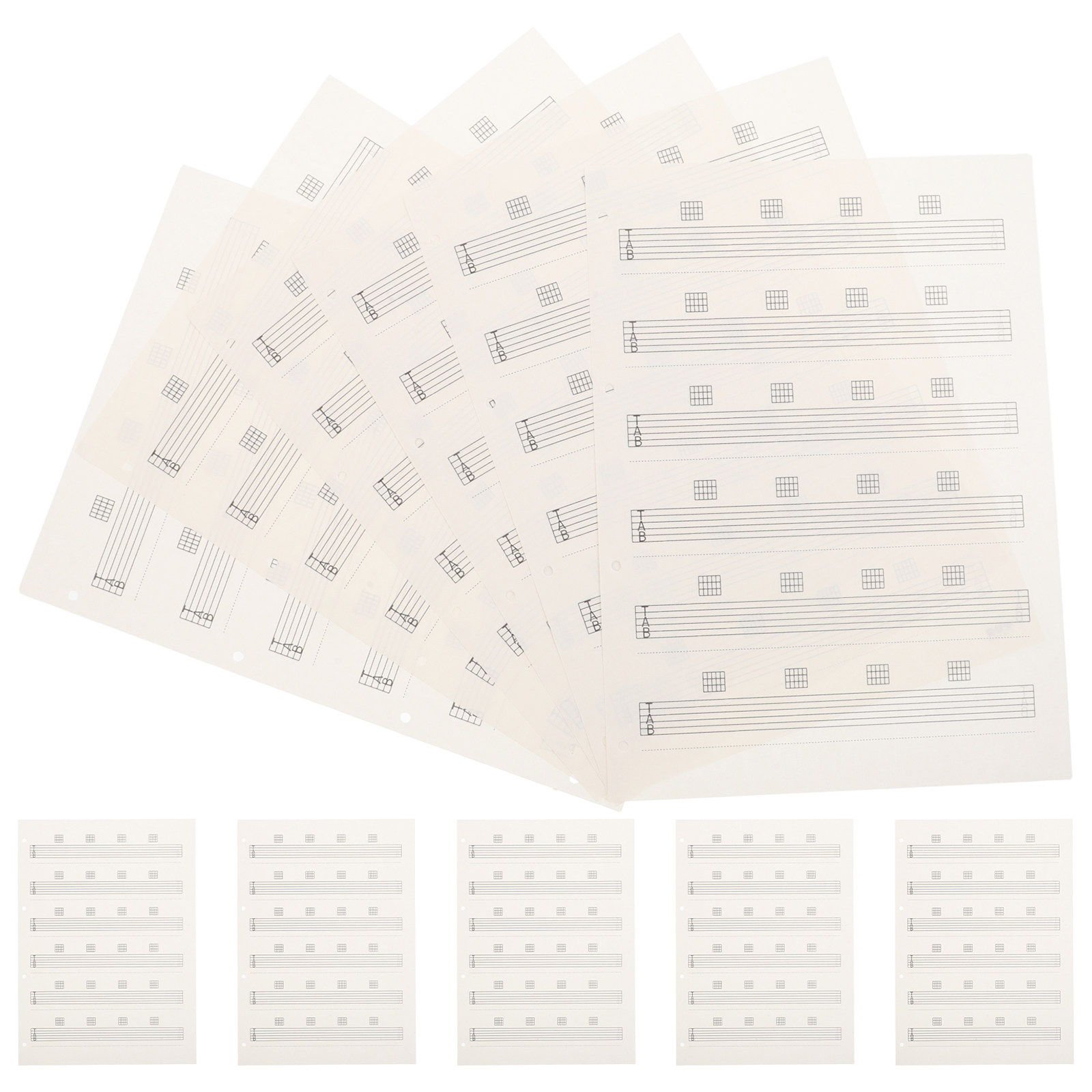 85Pcs Portable Blank Music She - Blank Sheet Music Notebook recension och pris