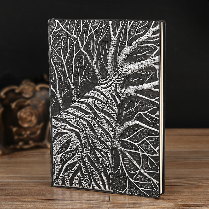 Vintage Big Tree PU Leather No - Vintage Leather Journal Notebook recension och pris