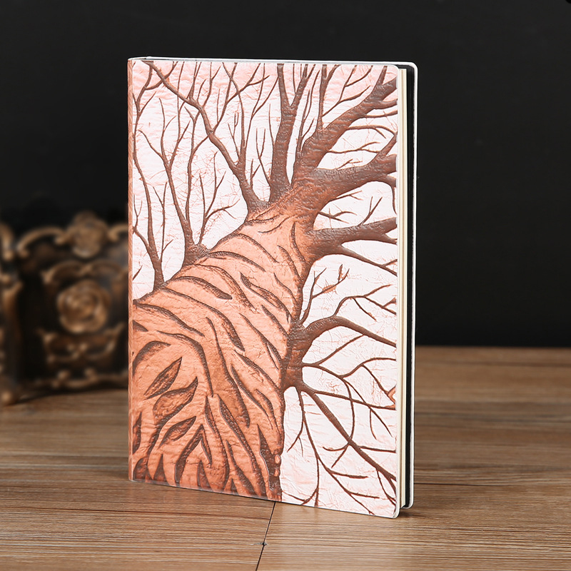 Vintage Big Tree PU Leather No - Vintage Leather Journal Notebook recension och pris